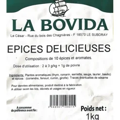 LA BOVIDA EPICES POUR PÂTE EN CROÛTE, TOURTE ET SAUCE