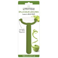 LE PRATIQUE EPLUCHEUR LEGUMES INOX LAME ACIER