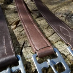 HFI ETRIVIERES DOUBLEES CUIR BRUN