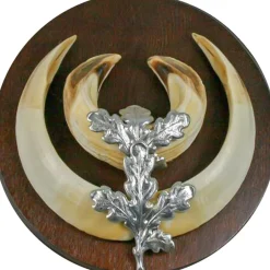 EUROHUNT FEUILLES DE CHENE ARGENT PAR 4