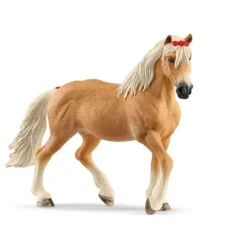 Enfant SCHLEICH FIGURINE JUMENT HAFLINGER