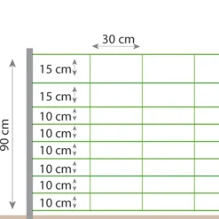 BEAUMONT FILET MOUTON KOMBI 0,9X50M ELECTRIFIABLE