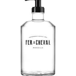 FER A CHEVAL FLACON EN VERRE + POMPE