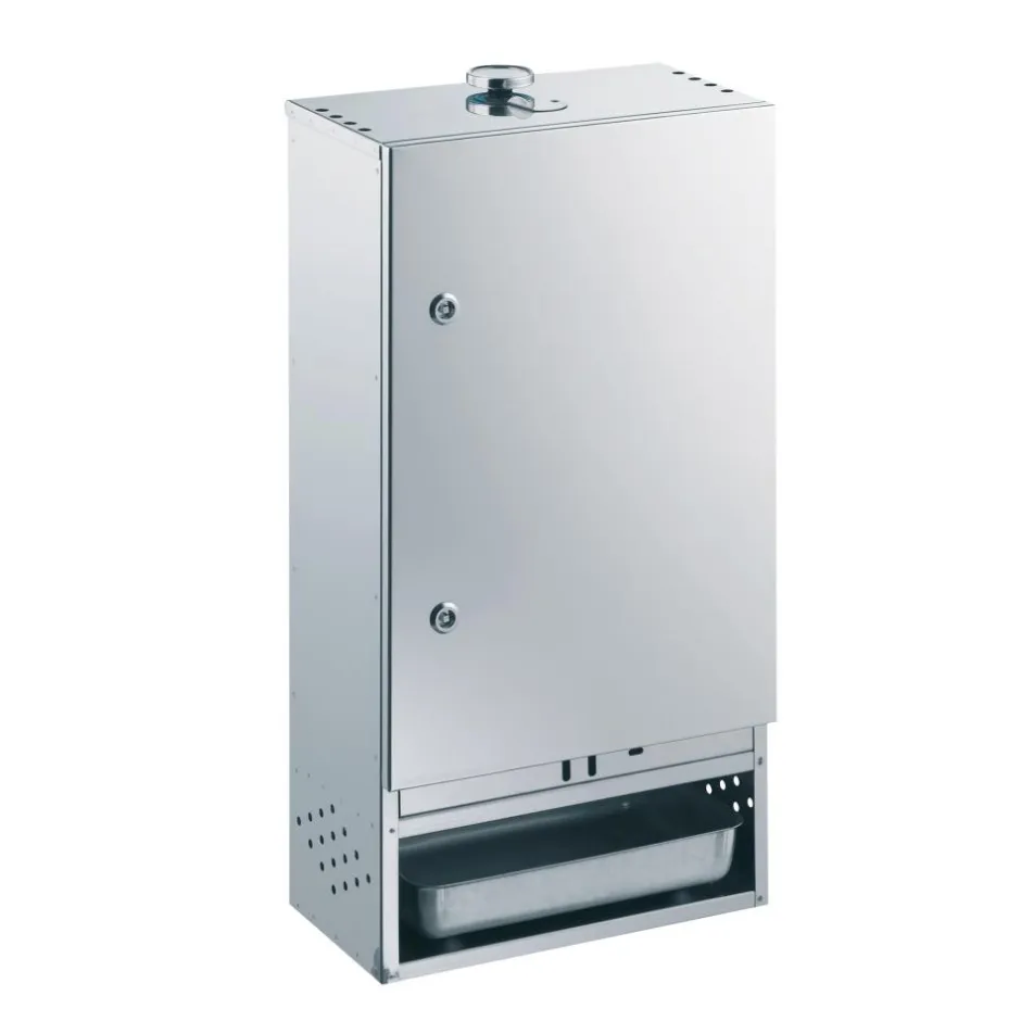 PEETZ FUMOIR EN ALU AVEC PORTE H75CM