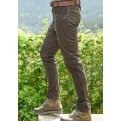 Homme TERZEO CHASSEURS FUSEAU CHASSE CUIR MARRON
