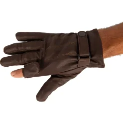 Homme TERZEO CHASSEURS GANTS CUIR MARRON