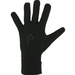 EQUITHEME GANTS FIN DIGITAL NOIR