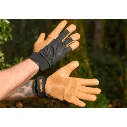 Homme SOLIDUR GANTS TRAVAIL GROS TRAVAUX CUIR