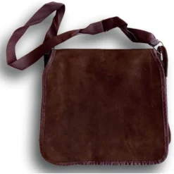 GIBECIERE CUIR VELOURS