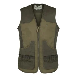 Homme PERCUSSION GILET CHASSE LEGER SAVANE KAKI