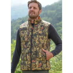 Homme PERCUSSION GILET CHASSE WARM REVERSIBLE