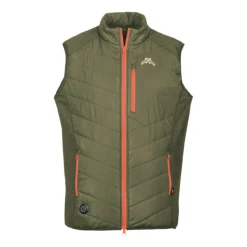 Homme PROHUNT GILET CHAUFFANT HYBRIDE KAKI