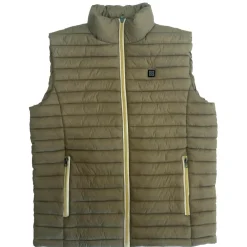 Homme TERZEO CHASSEURS GILET CHAUFFANT KAKI