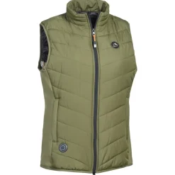 Femme PROHUNT GILET DE CHASSE FEMME CHAUFFANT HYBRIDE KAKI