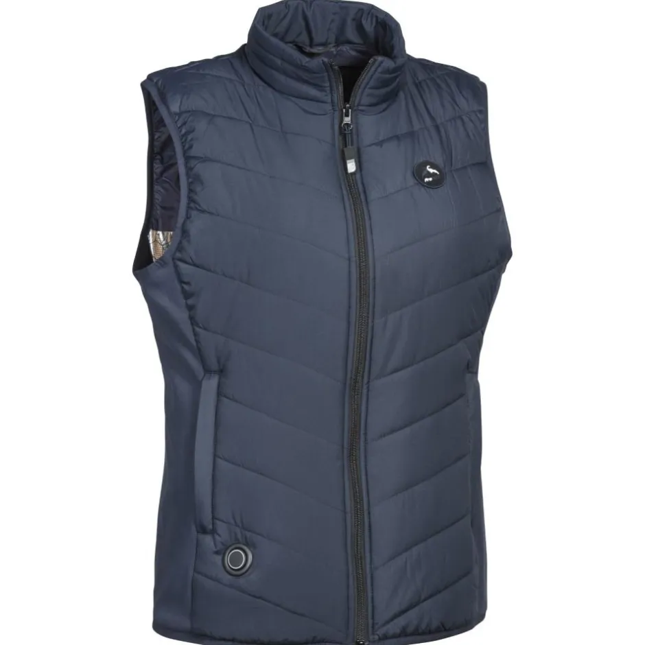 Femme PROHUNT GILET DE CHASSE FEMME CHAUFFANT HYBRIDE BLEU