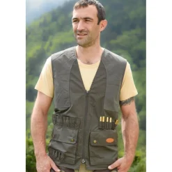 Homme WINCHESTER GILET DE TRAQUE BIMAT KAKI