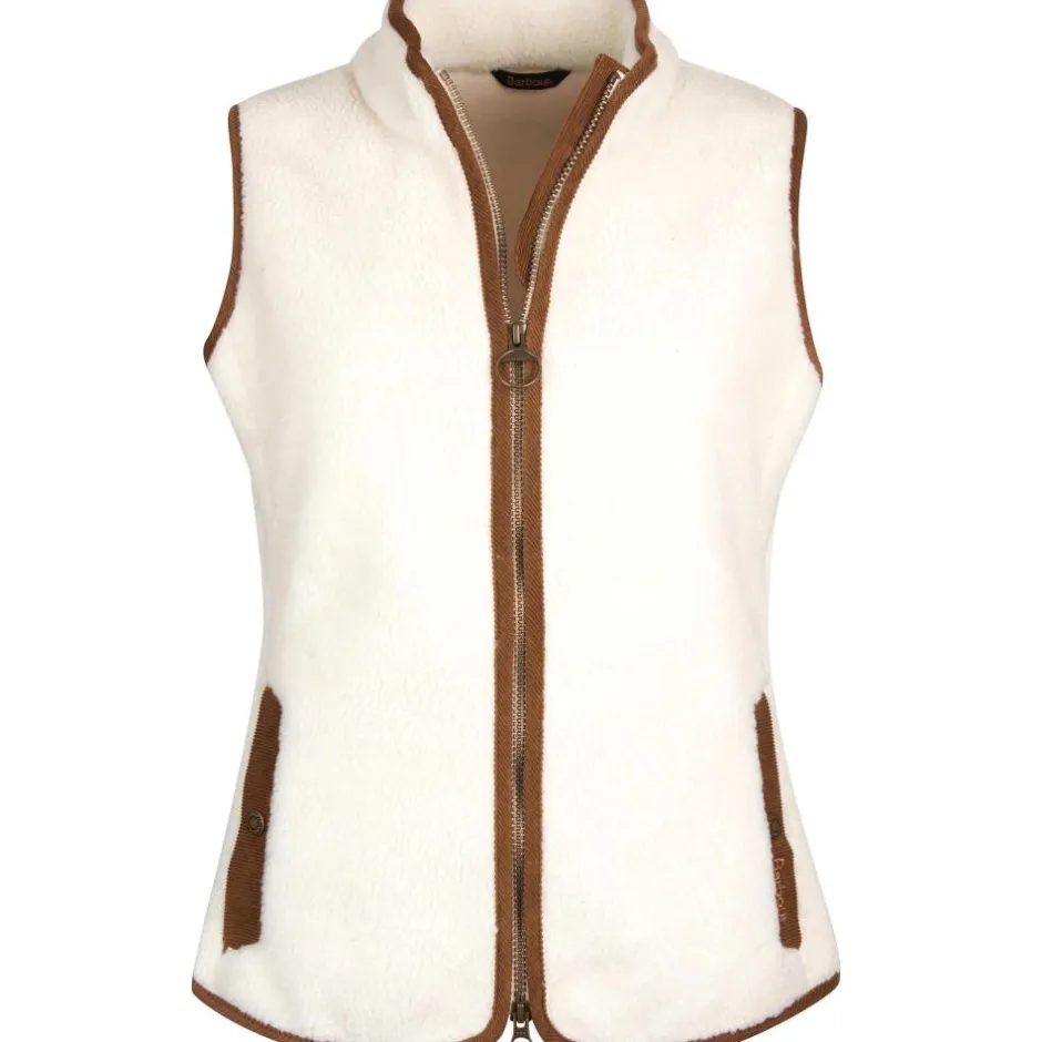 Femme BARBOUR GILET FEMME BURDORD WINTER PEARL
