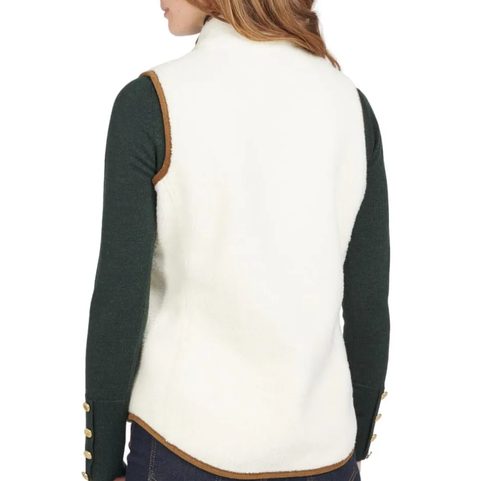 Femme BARBOUR GILET FEMME BURDORD WINTER PEARL