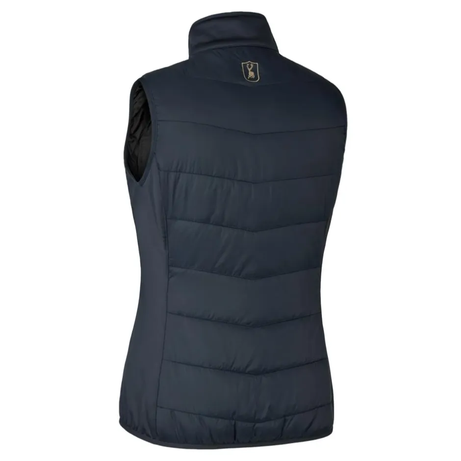 Femme DEERHUNTER GILET FEMME HEAT PADDED NAVY