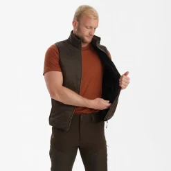 Homme DEERHUNTER GILET HEAT PADDED WOOD