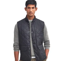 Homme BARBOUR GILET MATELASSE NEW LOWERDALE NAVY