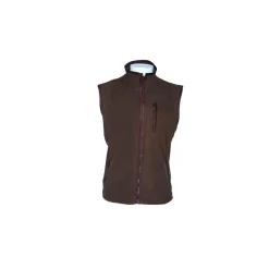 Homme KALAHARI GILET POLAIRE HANS MARRON
