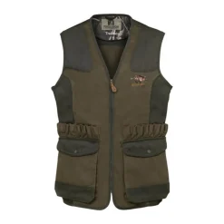 Homme PERCUSSION GILET TRADITION SANGLIER KAKI CLAIR