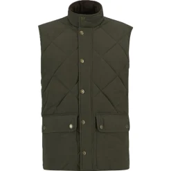 Homme BARBOUR GILET WINTER LOWERDALE OLIVE