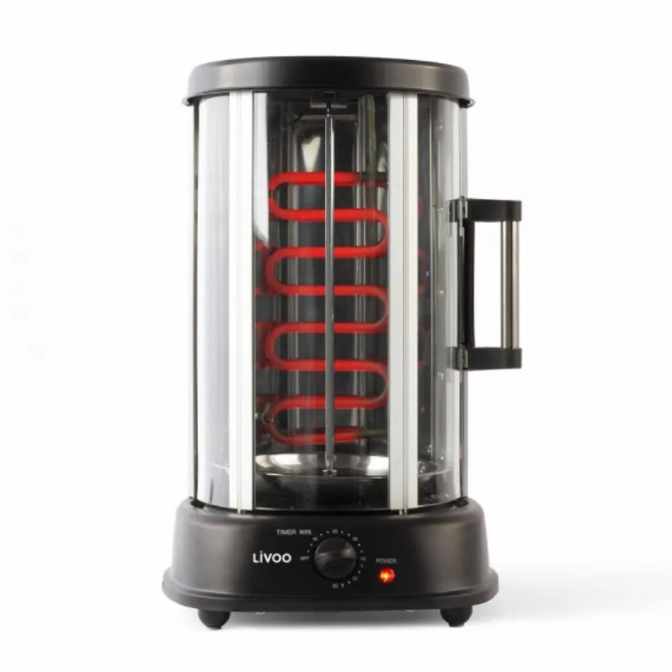 LIVOO GRILL VERTICAL POUR VOLAILLE ET VIANDE