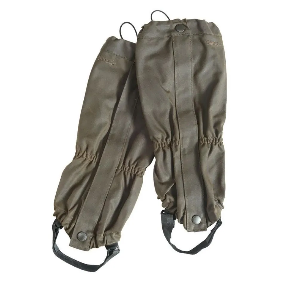 Homme BARBOUR GUETRES WAX OLIVE