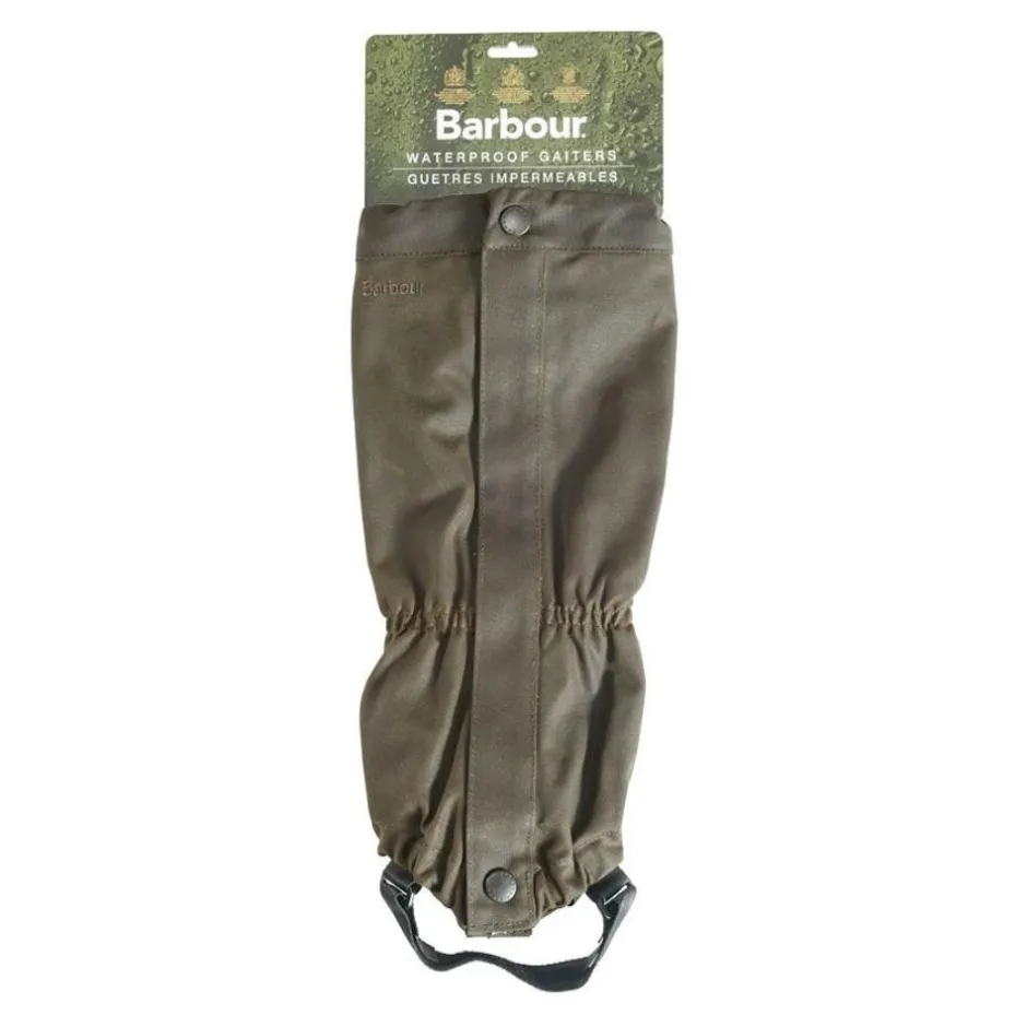 Homme BARBOUR GUETRES WAX OLIVE