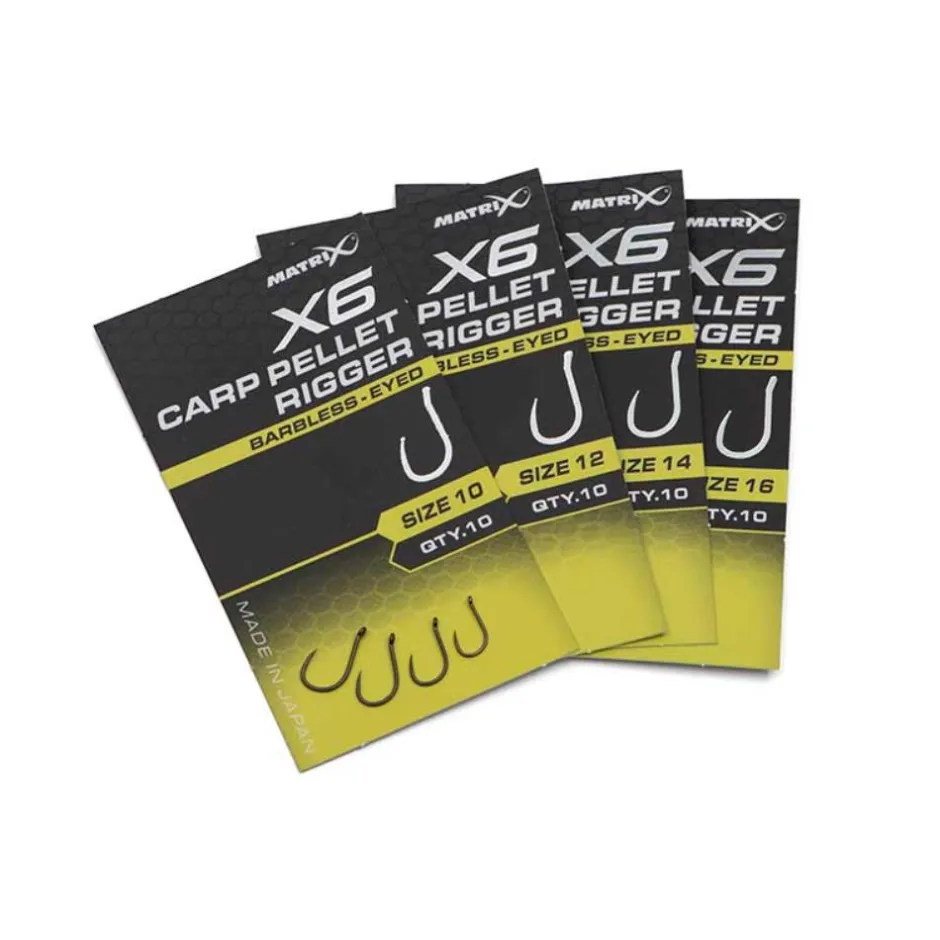 MATRIX HAMECON COUP NON MONTE X6 CARP PELLET RIGGER X10