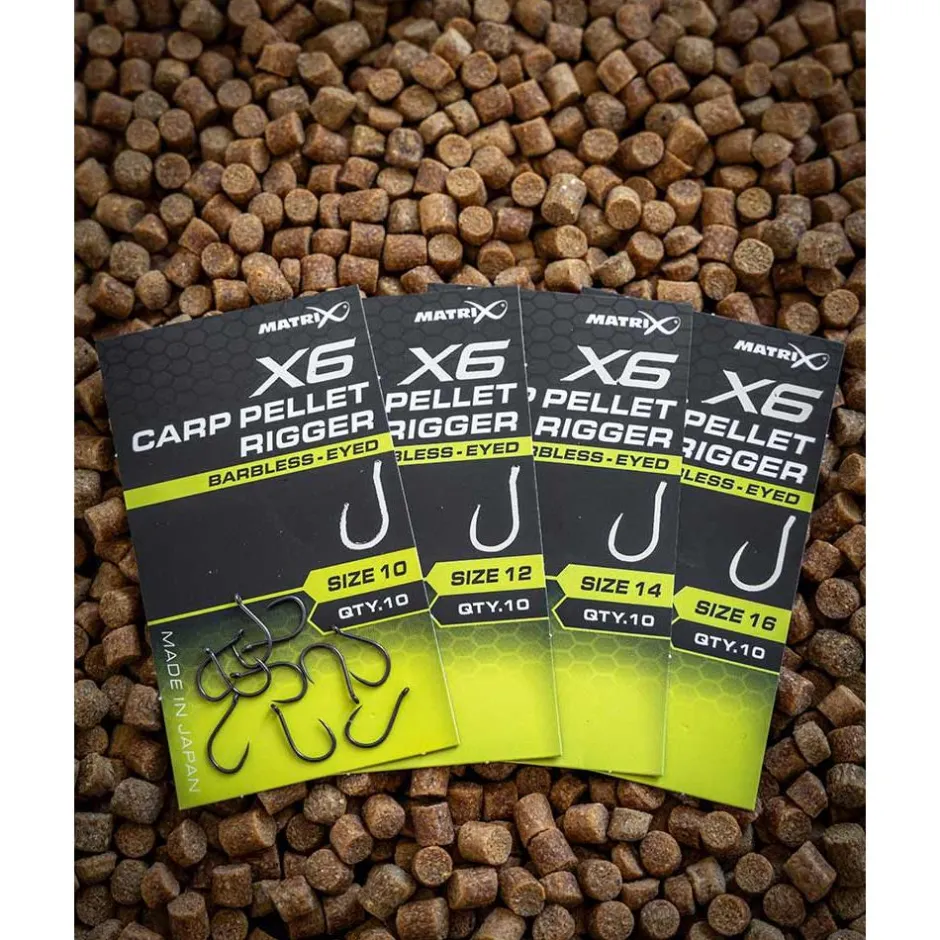 MATRIX HAMECON COUP NON MONTE X6 CARP PELLET RIGGER X10
