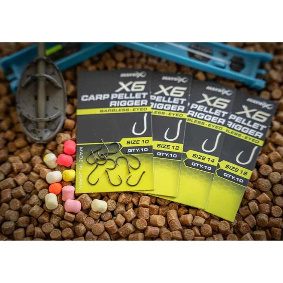 MATRIX HAMECON COUP NON MONTE X6 CARP PELLET RIGGER X10