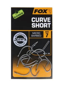 FOX HAMECON CURVE SHANK SHORT SIZE