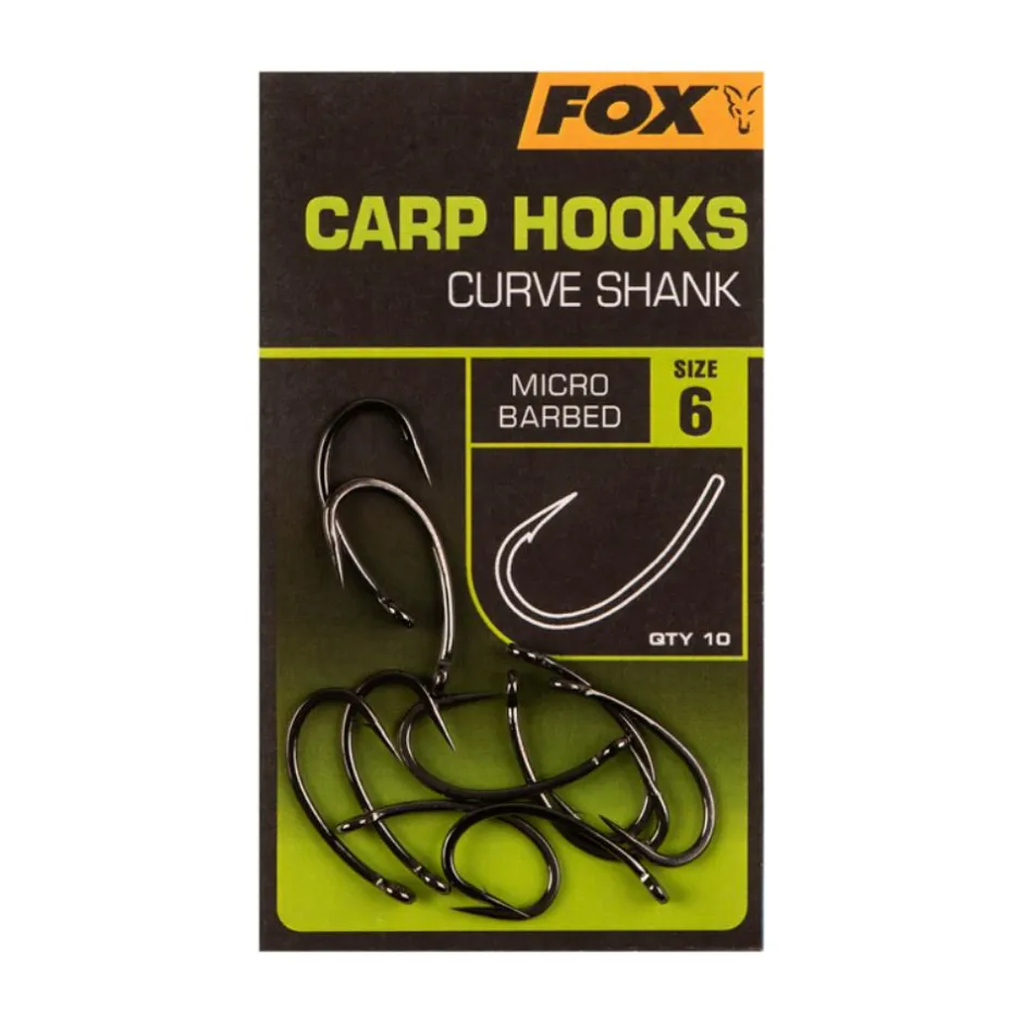 FOX HAMECON CURVE SHANK X10