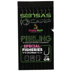 SENSAS HAMEÇONS COUP MONTES CRAZY BAIT 4210