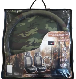 HV DVPT HOUSSES AVANT X2+COUVRE VOLANT CAMO