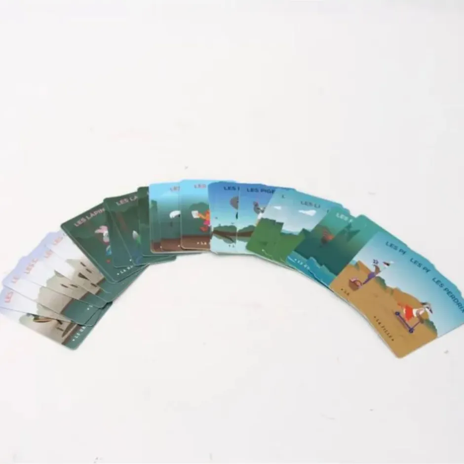 Enfant TERRES & EAUX JEU DE 7 FAMILLES T&E CAVALIERS