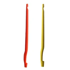 TERZEO PÊCHEURS JEU DE DEUX DEGORGEOIRS PLASTIQUE 15 ET 17CM