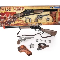 Enfant GONHER JOUET COFFRET COWBOY LUXE