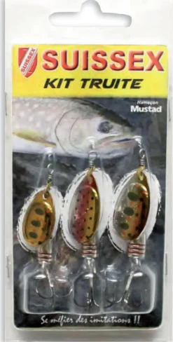 SUISSEX KIT 3 CUILLERS TRUITE