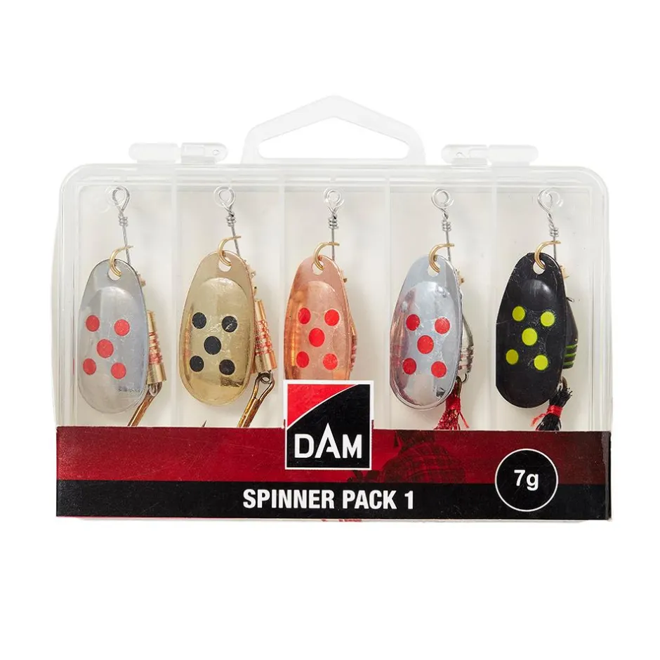 DAM KIT DE LEURRES CUILLERE X5 7GR
