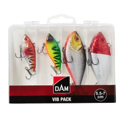 DAM KIT DE LEURRES VIBRATION X4 5,5/7CM