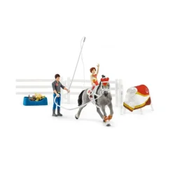Enfant SCHLEICH KIT DE VOLTIGE ÉQUESTRE HORSE CLUB MIA