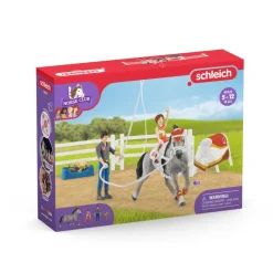 Enfant SCHLEICH KIT DE VOLTIGE ÉQUESTRE HORSE CLUB MIA