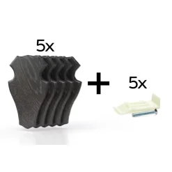 EUROHUNT KIT ECUSSSON ROND CHEV + PINCE X5 FONCE