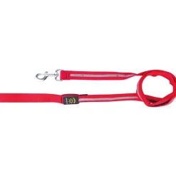 LAISSE CHIEN 150CM LED ROUGE