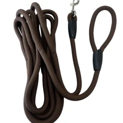 TERZEO VOS ANIMAUX LAISSE NYLON RONDE MARRON