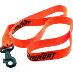CANIHUNT LAISSE PLATE NYLON HUNTER 1,2M ORANGE